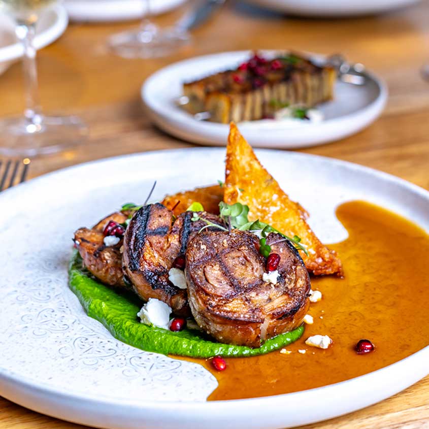 River Bar & Dining seasonal menu, Kawana Marina